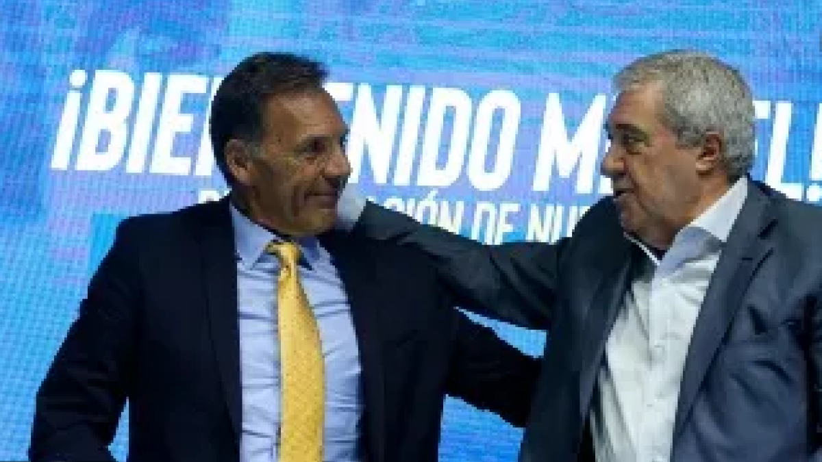 El presidente de Boca quiere que Russo se quede una década "Foto: TNT Sports"
