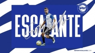 OFICIAL: Gonzalo Escalante jugará en el Deportivo Alavés