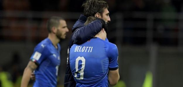 Belotti, con Italia (UEFA)