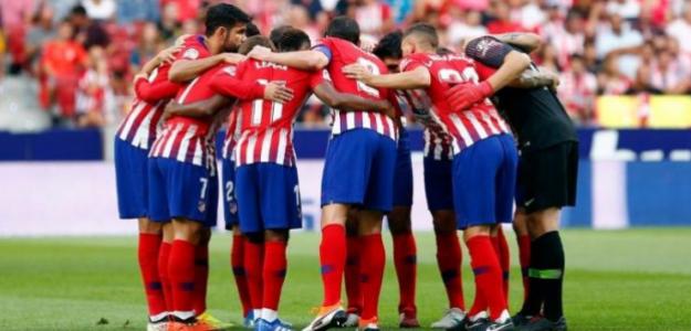 Atlético de Madrid, en partido de 2019 / Twitter