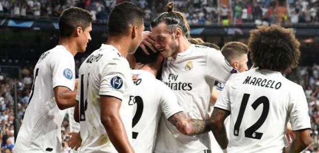 Real Madrid, celebrando un gol / Twitter