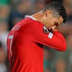 Cristiano Ronaldo, muy enfadado en el Manchester United. Foto: SPORT