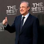 Florentino, en la gala 'The Best' (Real Madrid)