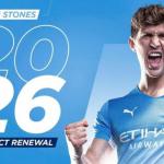 El City renueva a John Stones hasta 2026