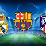 Escudos de los tres grandes del fútbol español / FC Barcelona Noticias