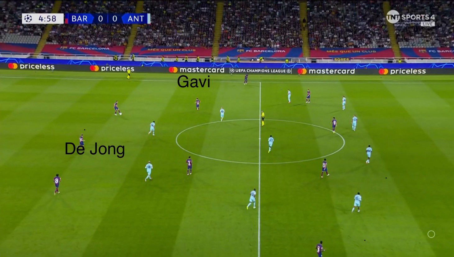 GAVI COMO MEDIOCAMPISTA