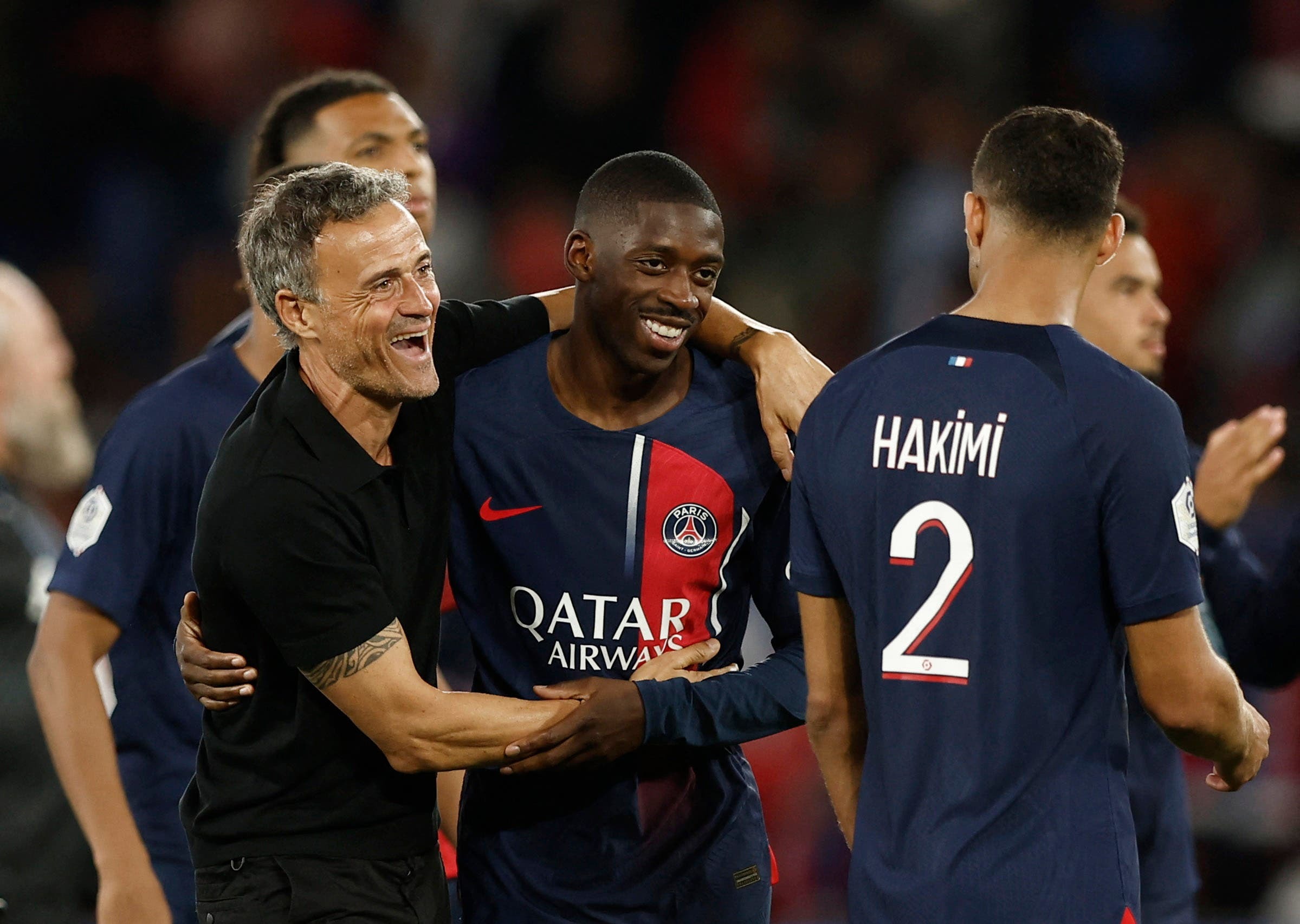 Luis Enrique exige la salida de Dembélé para seguir en el PSG