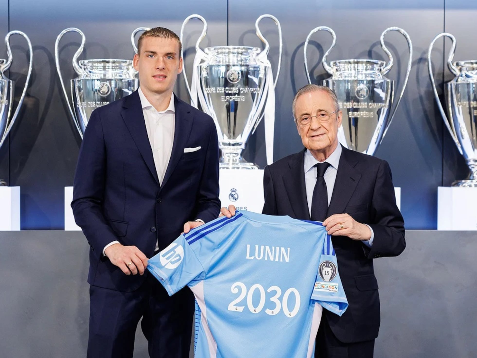 Lunin pudo fichar por el Girona pero el Real Madrid se negó