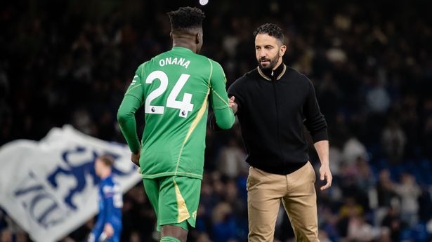 Andre Onana with Rúben Amorim