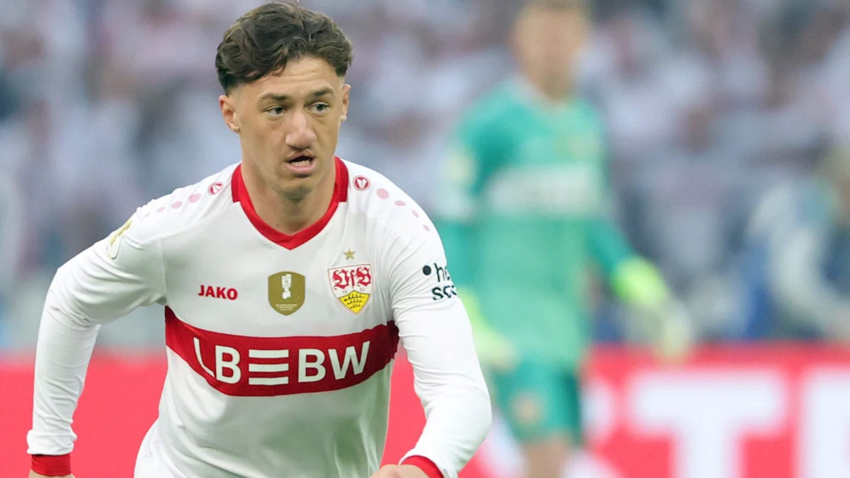 Angelo Stiller, centrocampista del Stuttgart