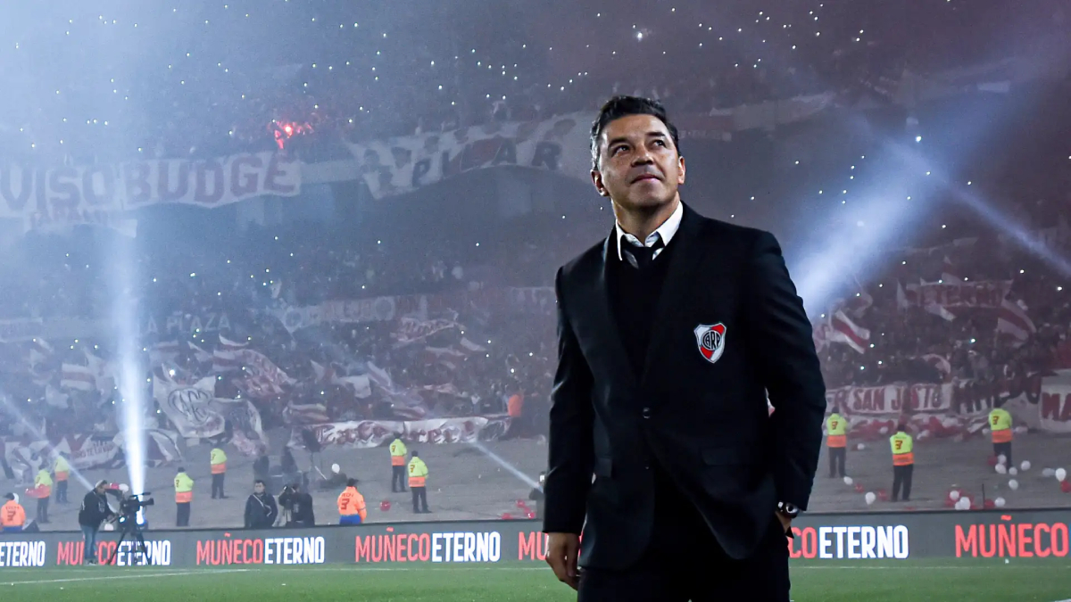 Marcelo Gallardo, entrenador de River Plate