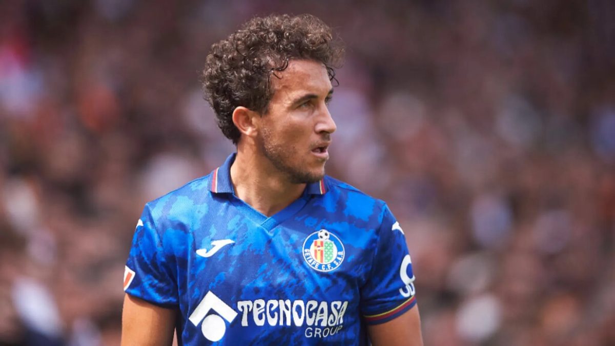 Luis Milla durante un partido del Getafe