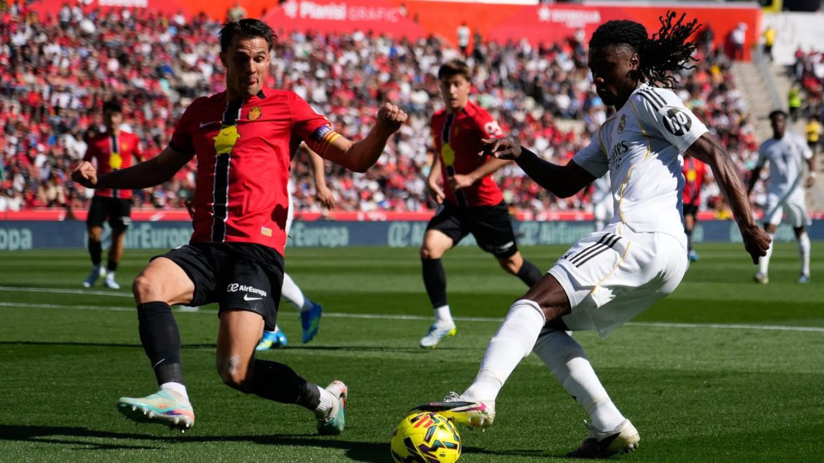 Camavinga durante el Real Mallorca - Real Madrid