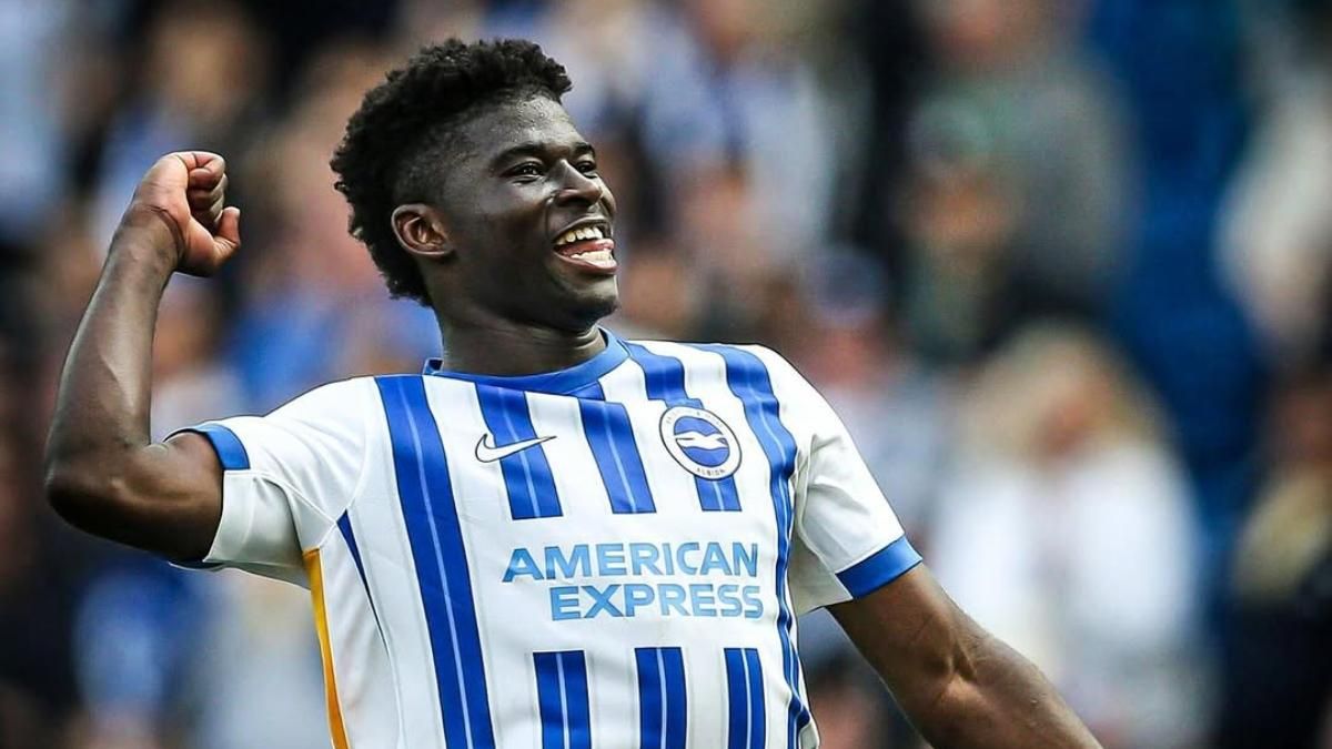 Carlos Baleba en la victoria del Brighton