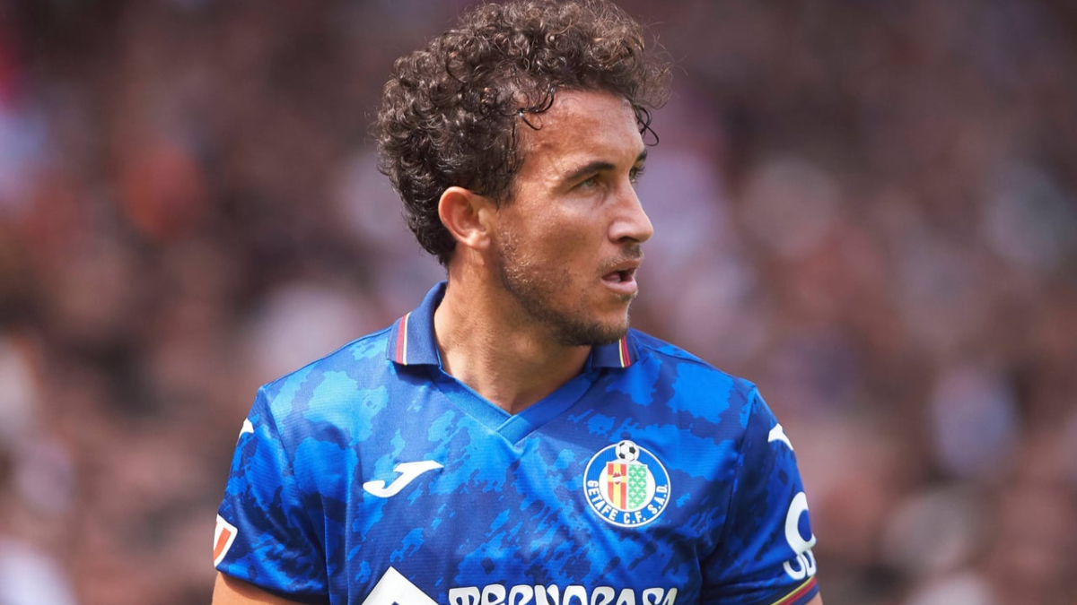 Luis Milla, centrocampista del Getafe