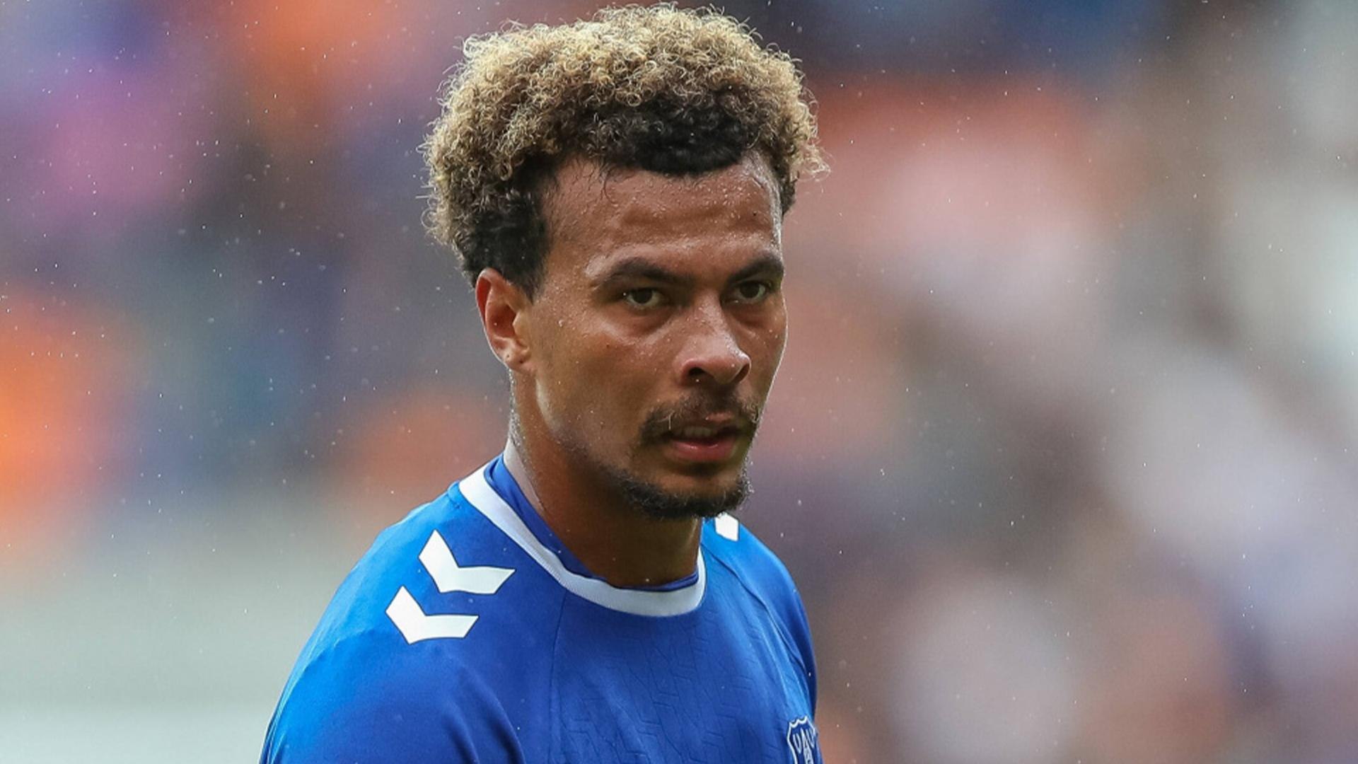 Dele Alli jugando para el Everton FC