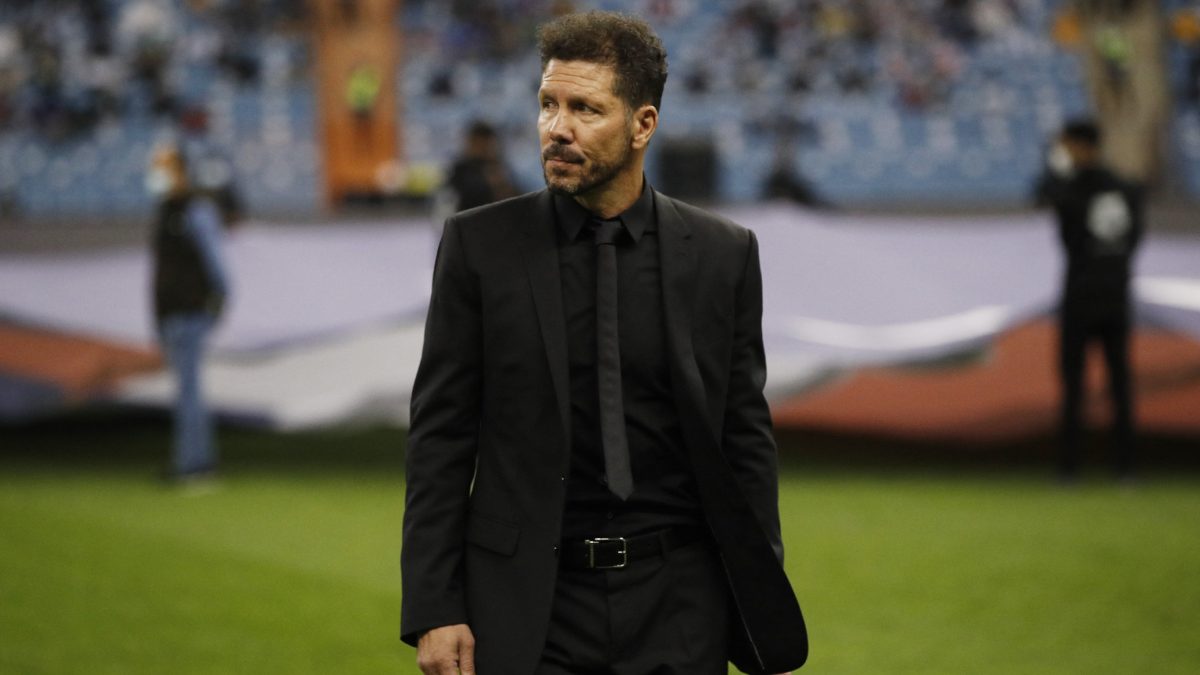 Cholo Simeone, actual entrenador del Atlético de Madrid