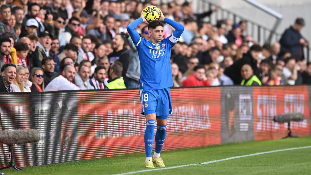 Fede Valverde in a Rayo Vallecano - Real Madrid