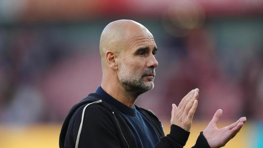 Guardiola señalado en el Manchester City