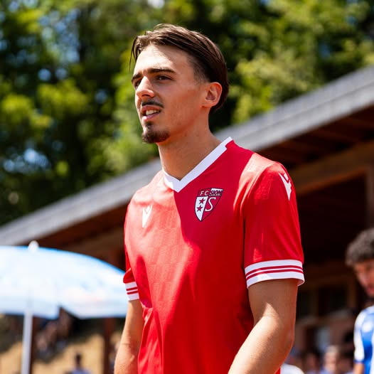 Adrien Llukes, jugador del FC Sion