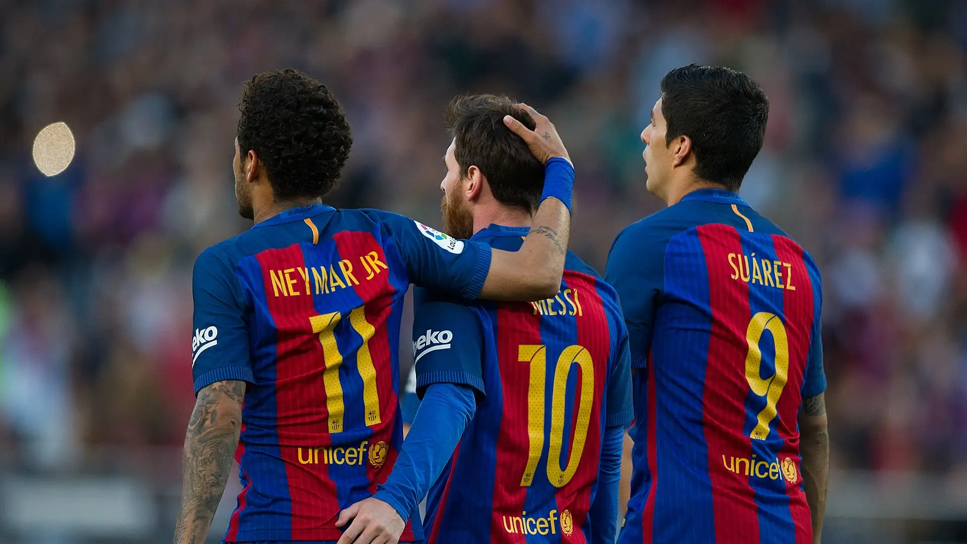 MSN playing at FC Barcelona
