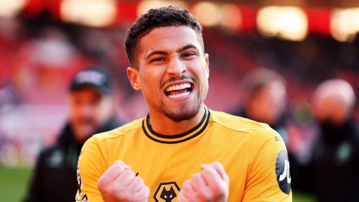 Joao Gomes, centrocampista de los Wolves