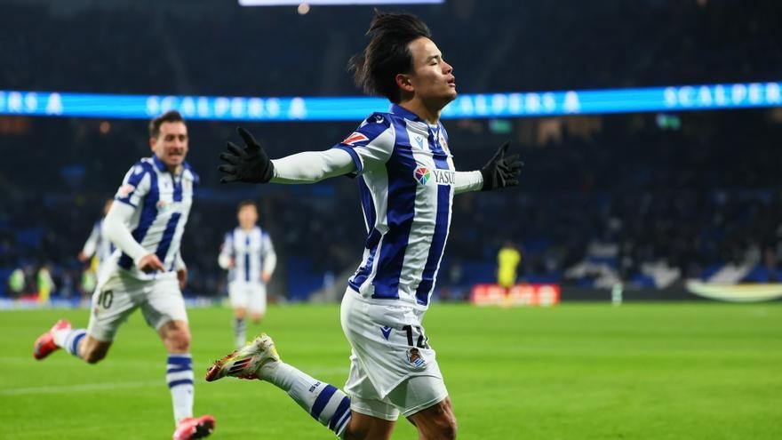 Kubo suena fuerte para el Liverpool