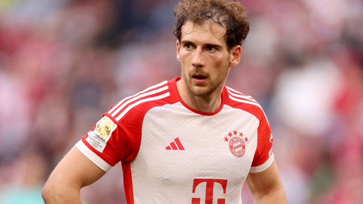 Leon Goretzka during a match with Bayern Munich