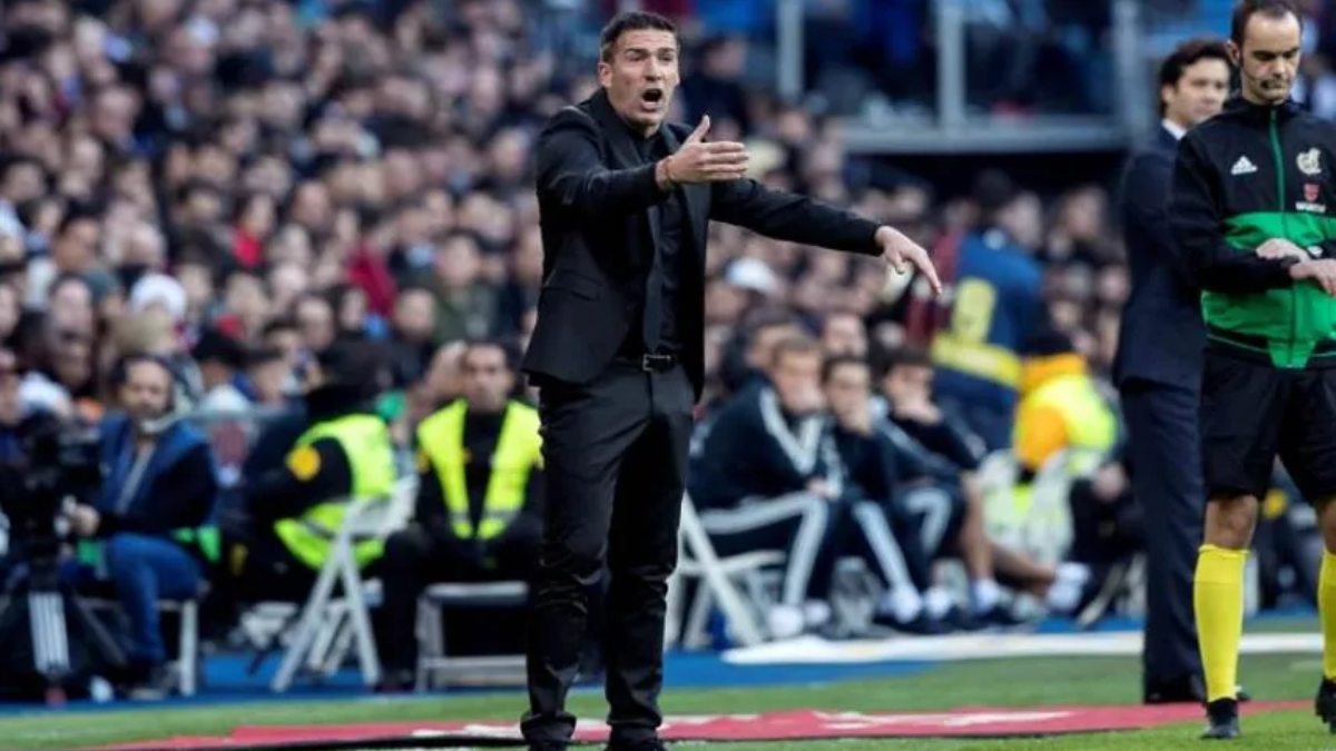 Luis Carrión durante un partido