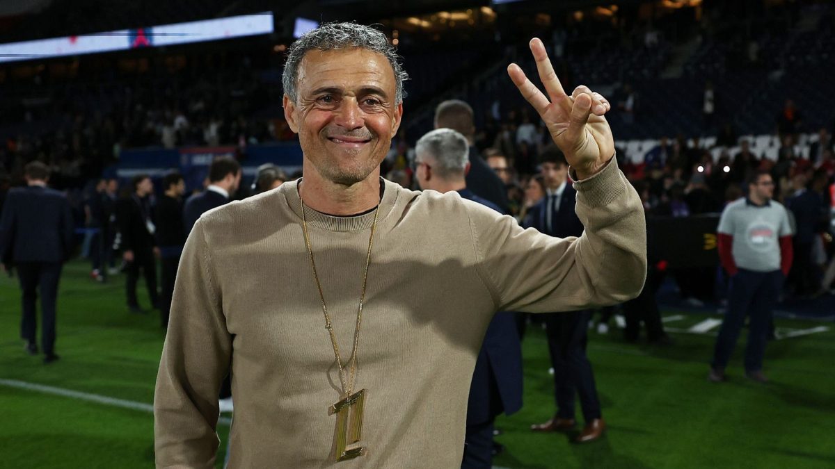 Luis Enrique, entrenador del PSG