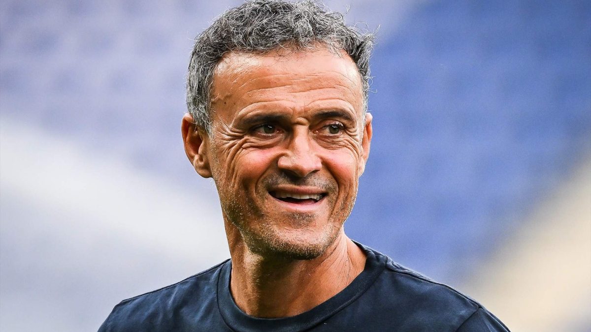 Luis Enrique, current PSG coach