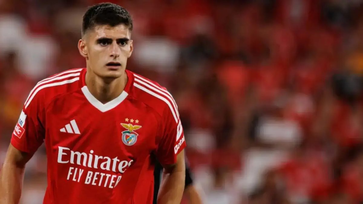 António Silva during a match with Benfica