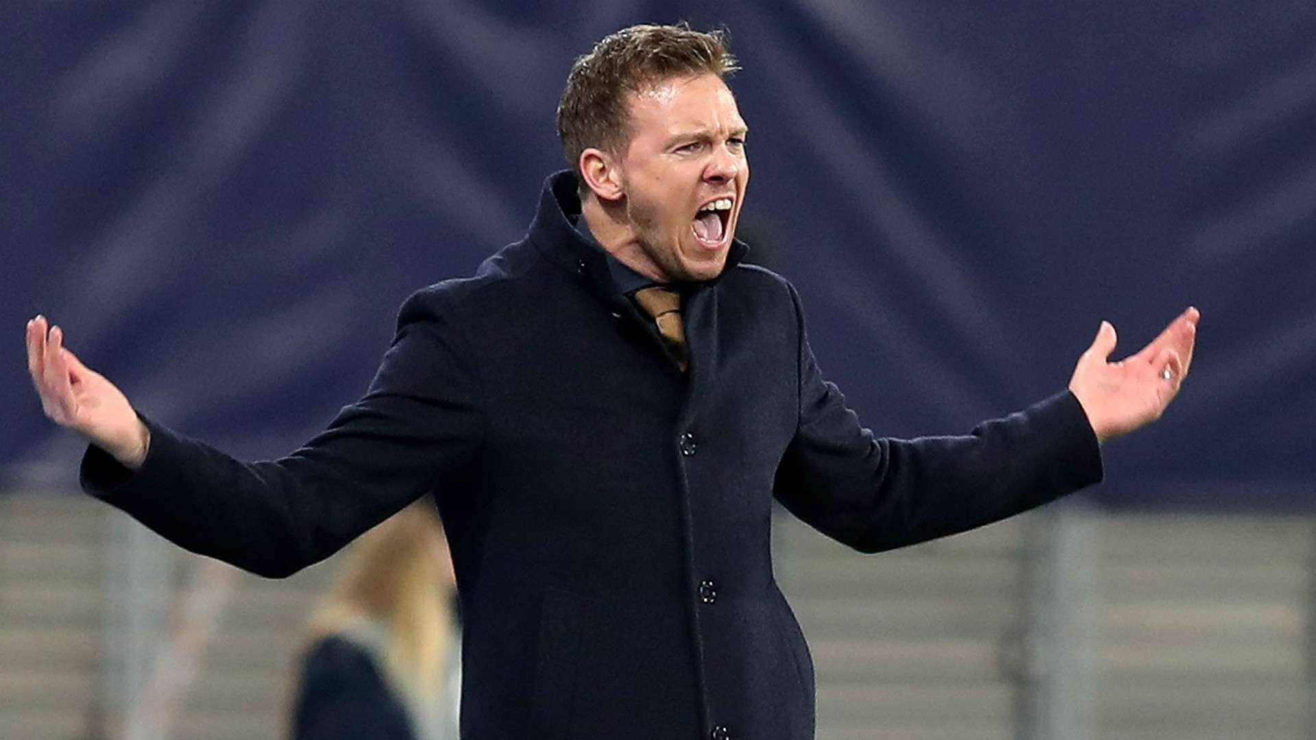 Nagelsmann cerca del Manchester United