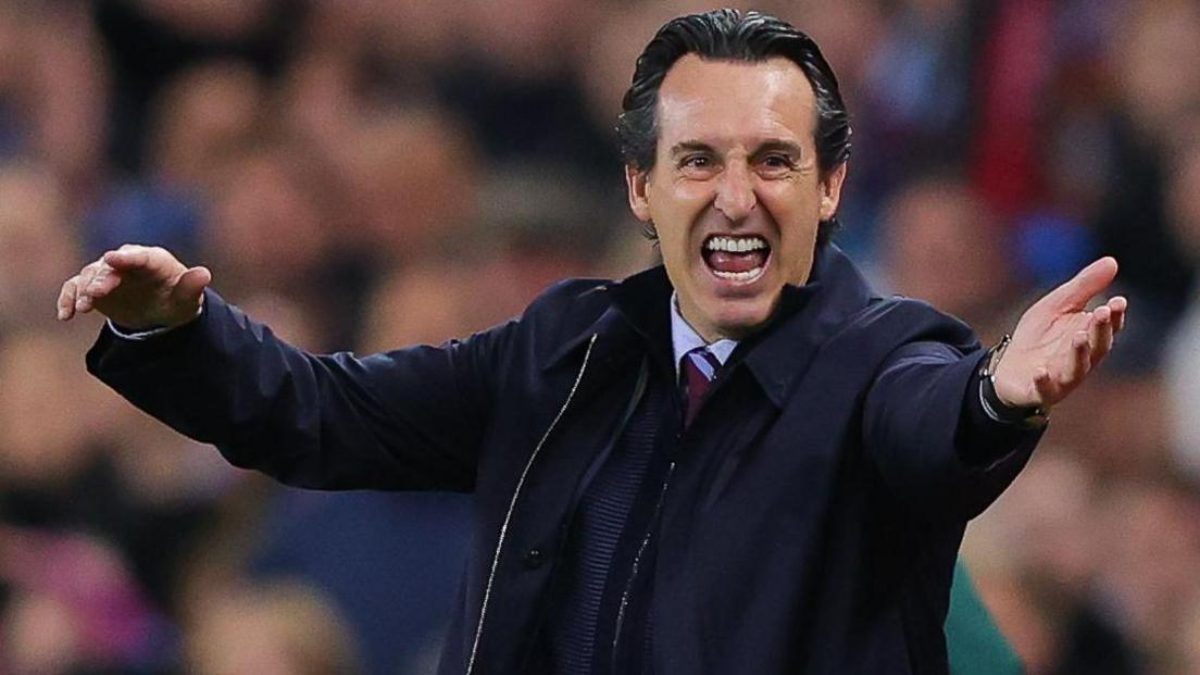 Unai Emery, actual entrenador del Aston Villa