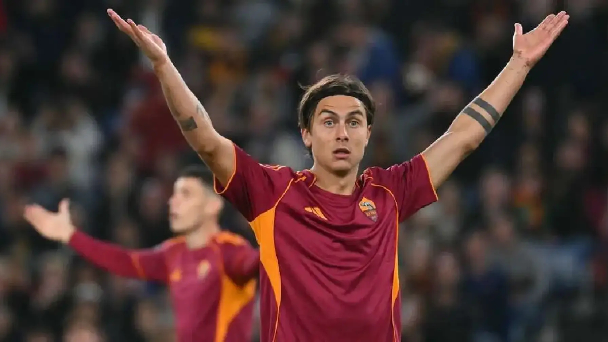 Paulo Dybala, actual jugador de la Roma
