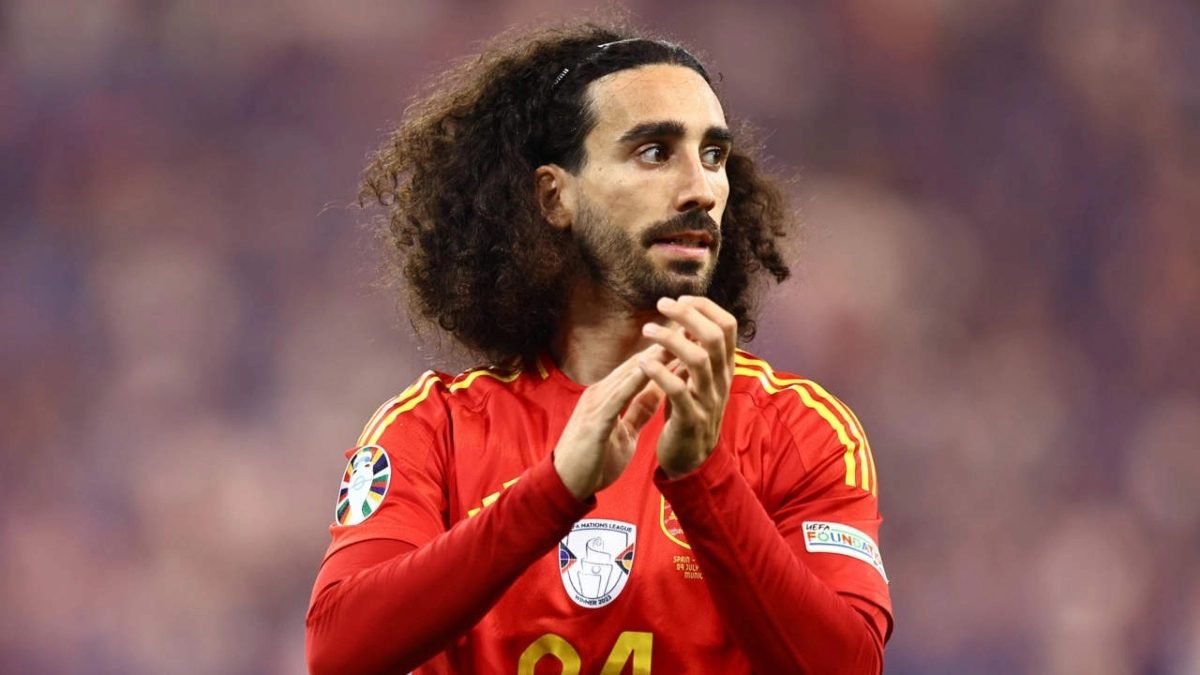Marc Cucurella, starter in the Spanish national team