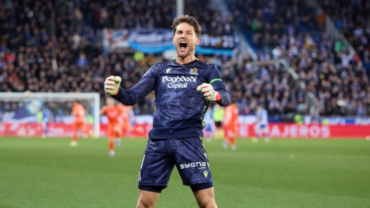 Remiro gusta al Barcelona