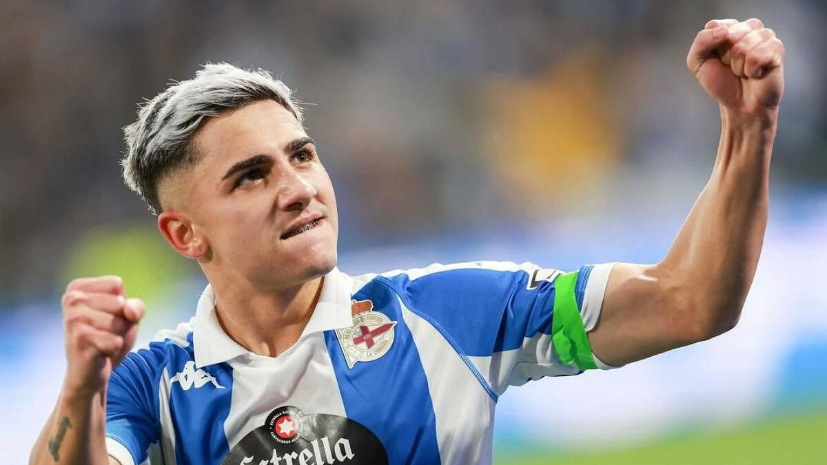 Yeremay celebrating the winning goal