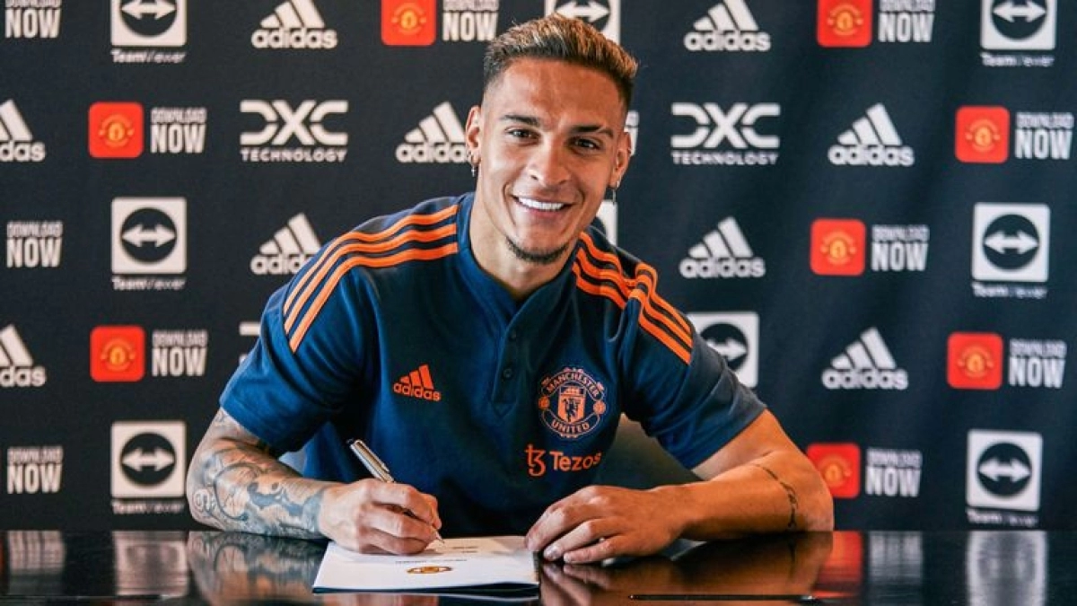 Antony, el fichaje más caro del Manchester United. Foto: Sky Sports