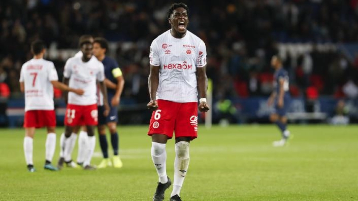 Axel Disasi, el elegido de la Real para suplir a Diego Llorente | FOTO: STADE DE REIMS