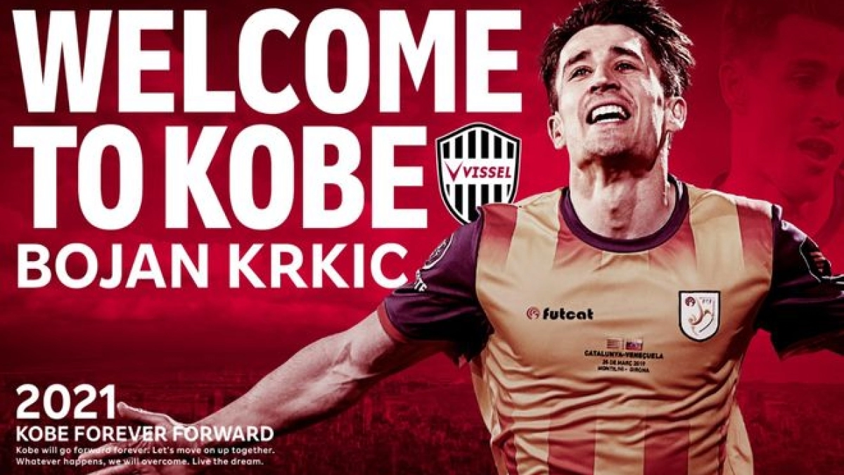 Bojan, un auténtico ‘trotamundos’. Foto: Vissel Kobe