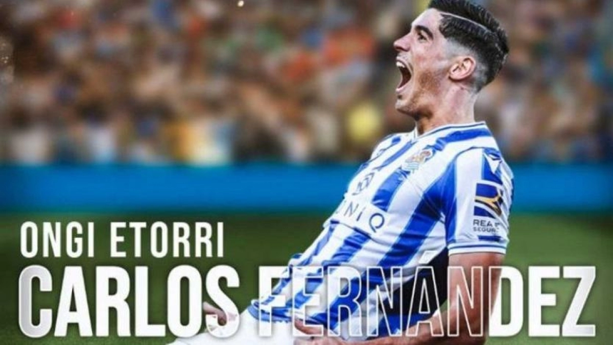 OFICIAL: Carlos Fernández, a la Real Sociedad. Foto: rtve.es