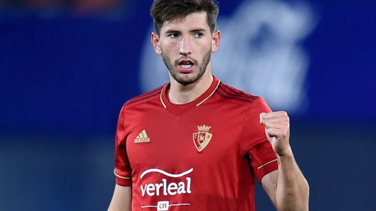 David García, canterano de Osasuna. Foto: Marca