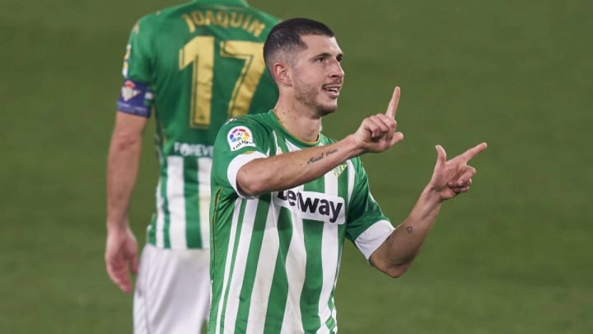 Guido Rodríguez llegó al Real Betis en enero de 2020. Foto: Getty