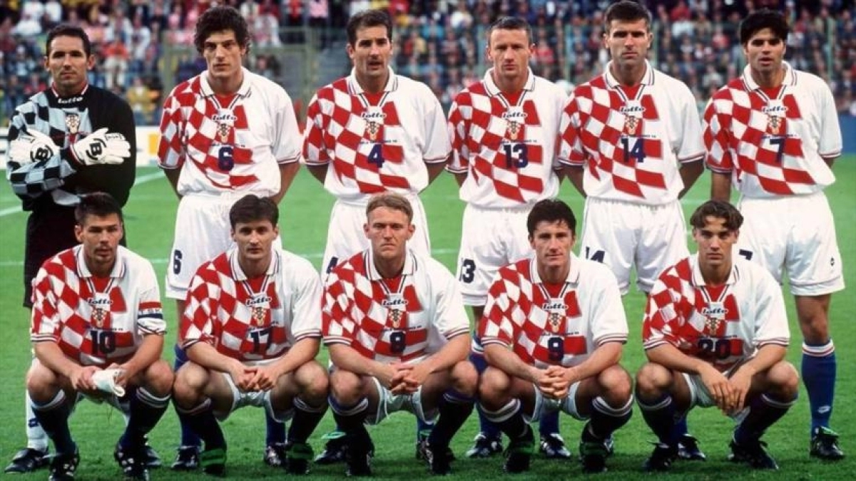 La Croacia de Francia 98, una de las míticas