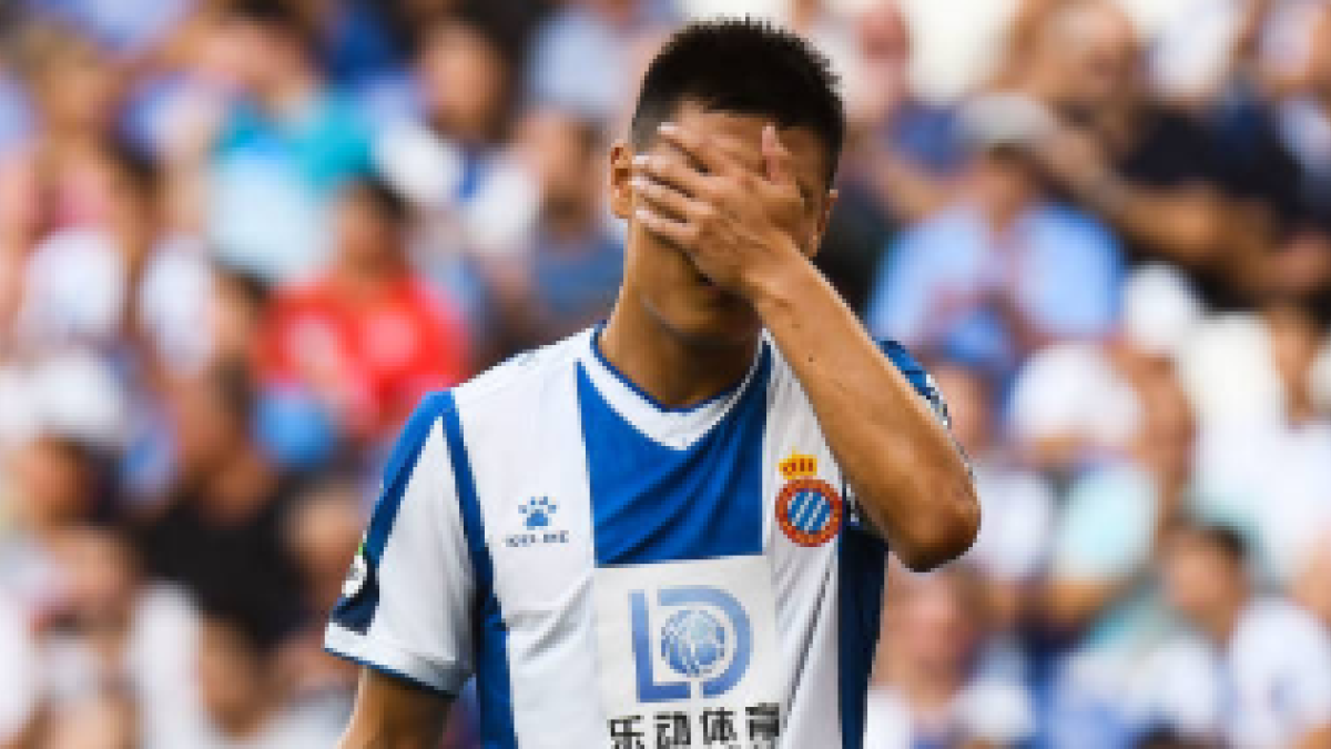 "La difícil situación del Espanyol. Foto: Getty Images"