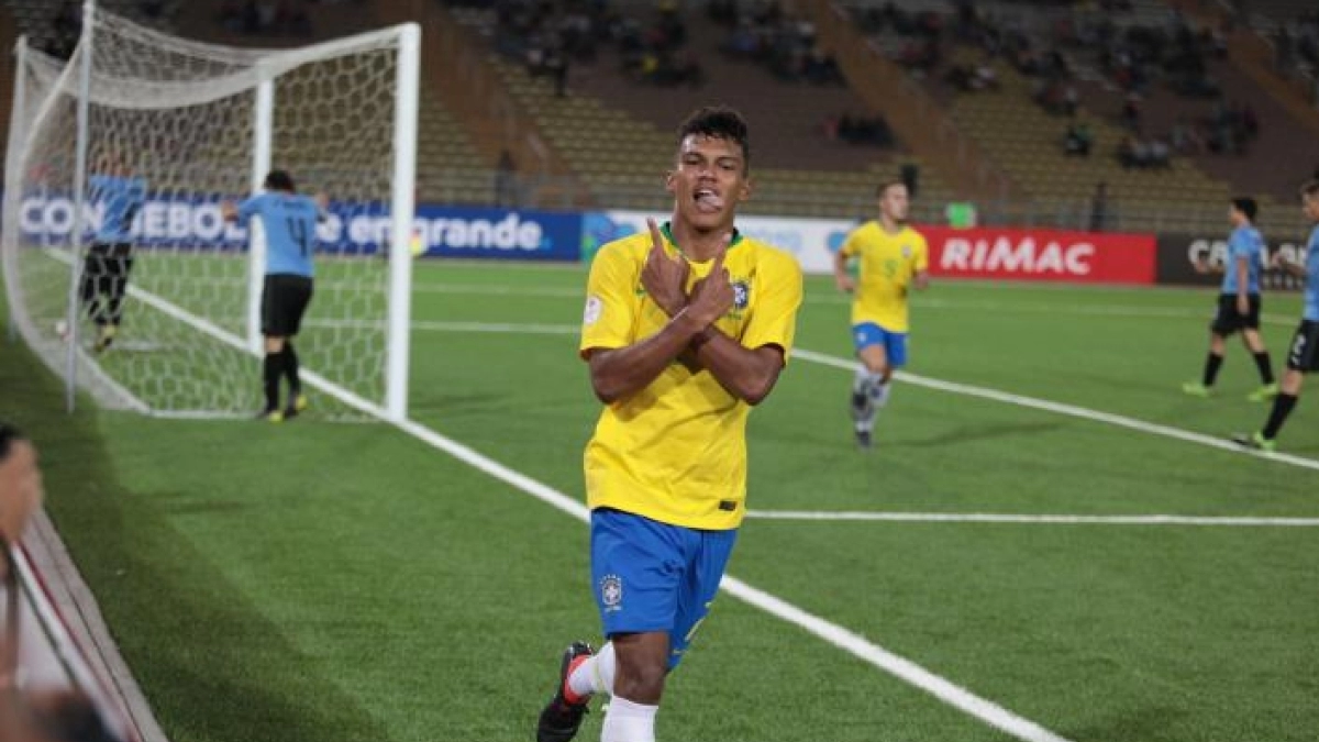Gabriel Verón es una de las promesas más importantes de Brasil | FOTO: BRASIL