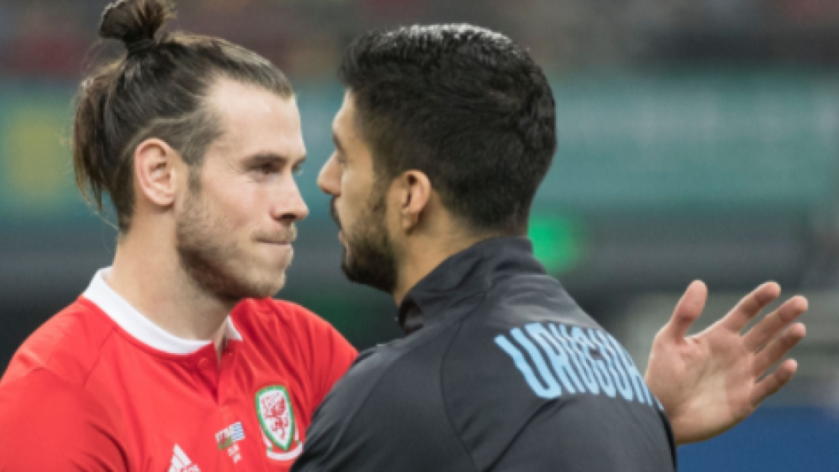 "Realidades paralelas entre Real Madrid y Barça con Bale y Luis Suárez. Foto: Getty Images"