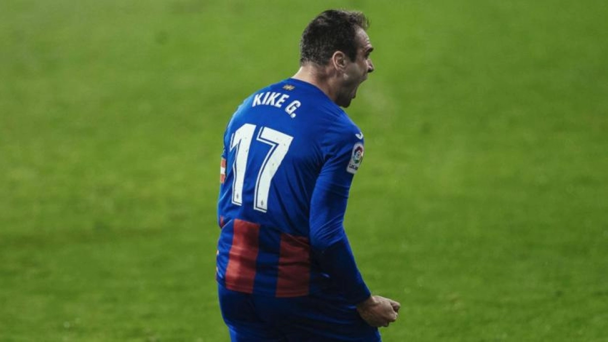 Kike García, nuevo delantero de Osasuna