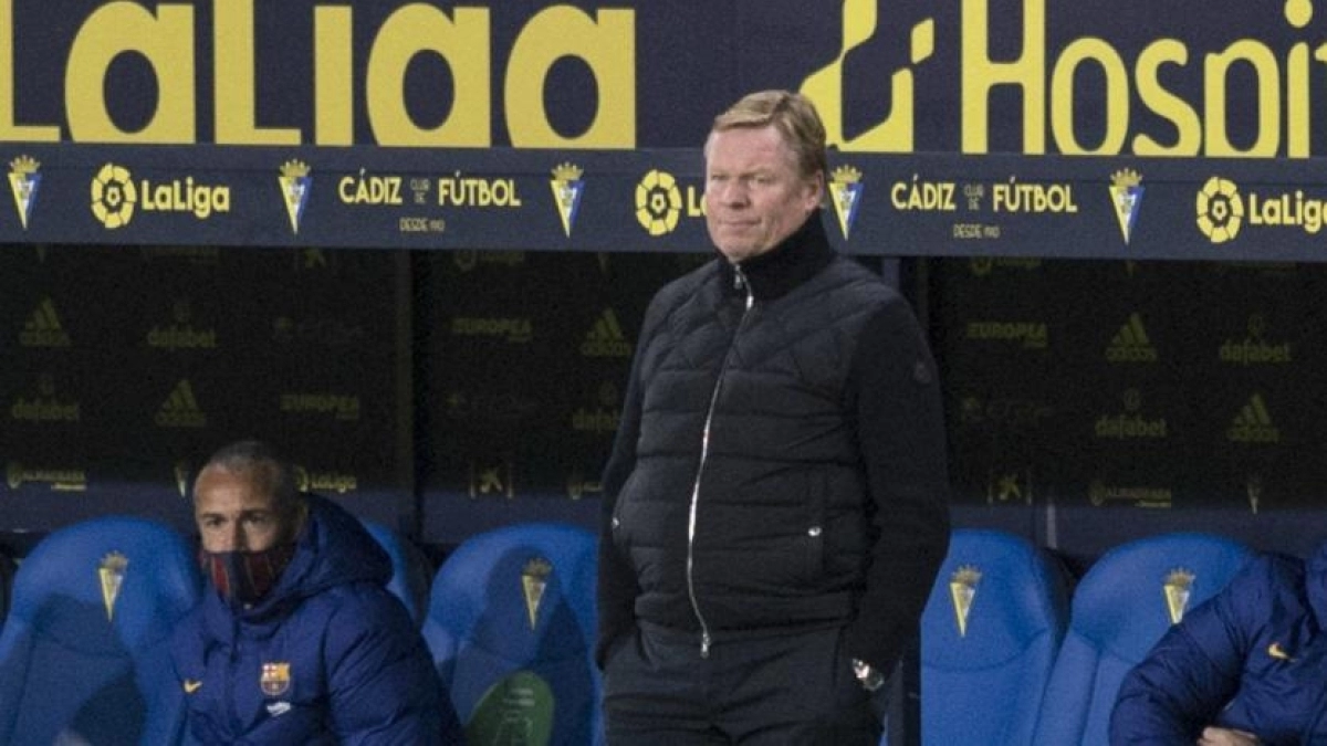 Koeman, señalado. Foto: okdiario.com